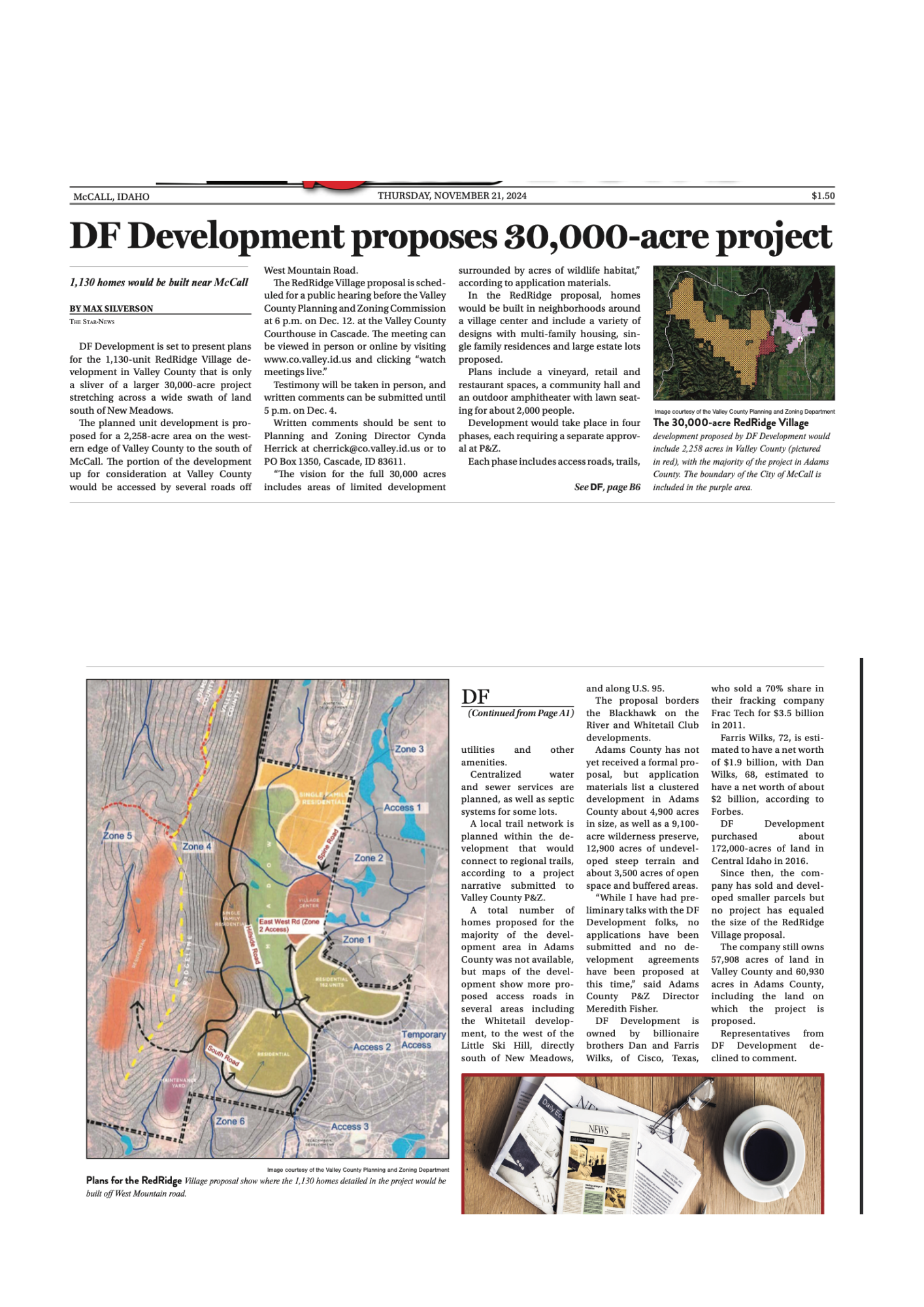 DF Development proposes 30,000-acre project