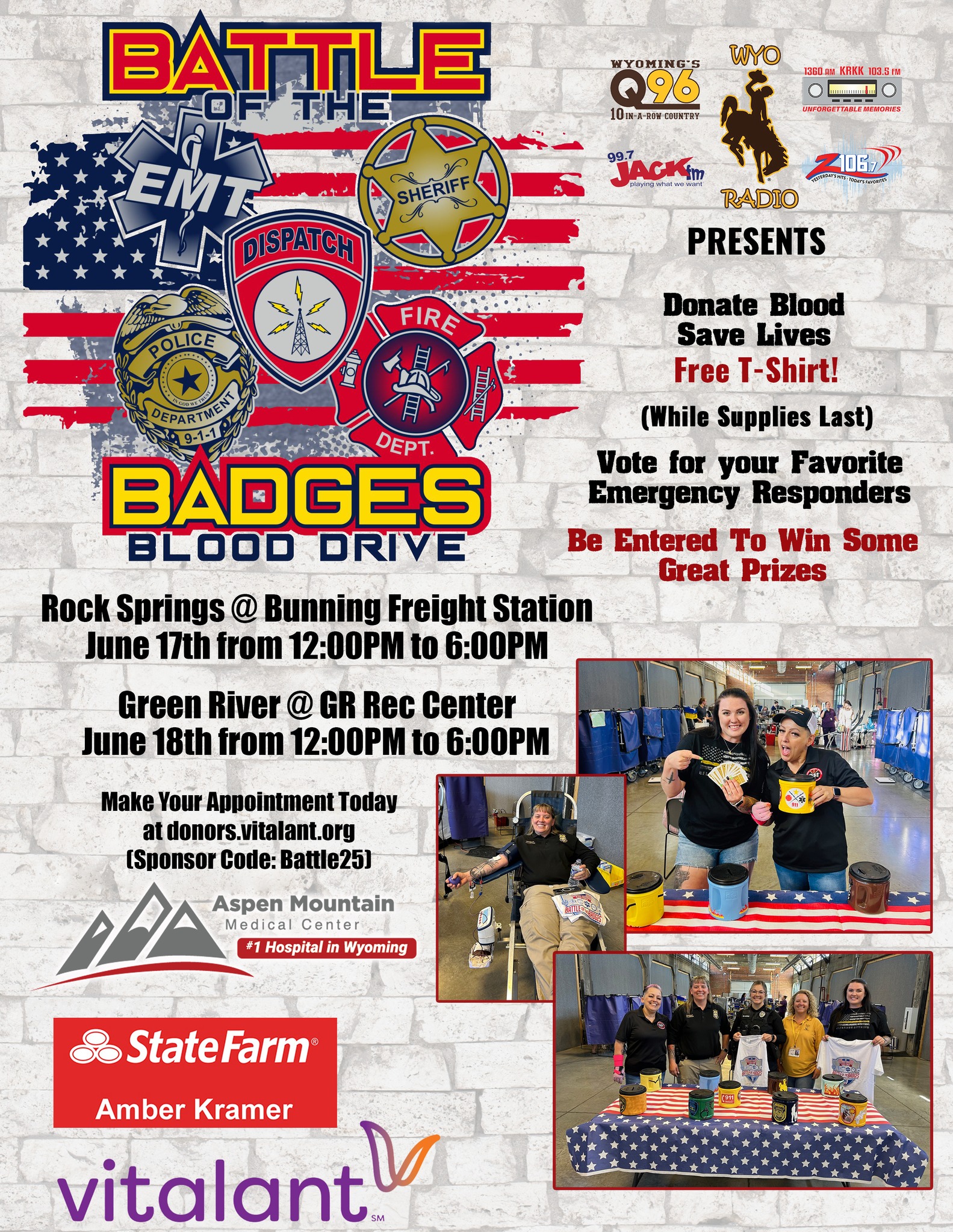 2025 Battle of the Badges Blood Drive
