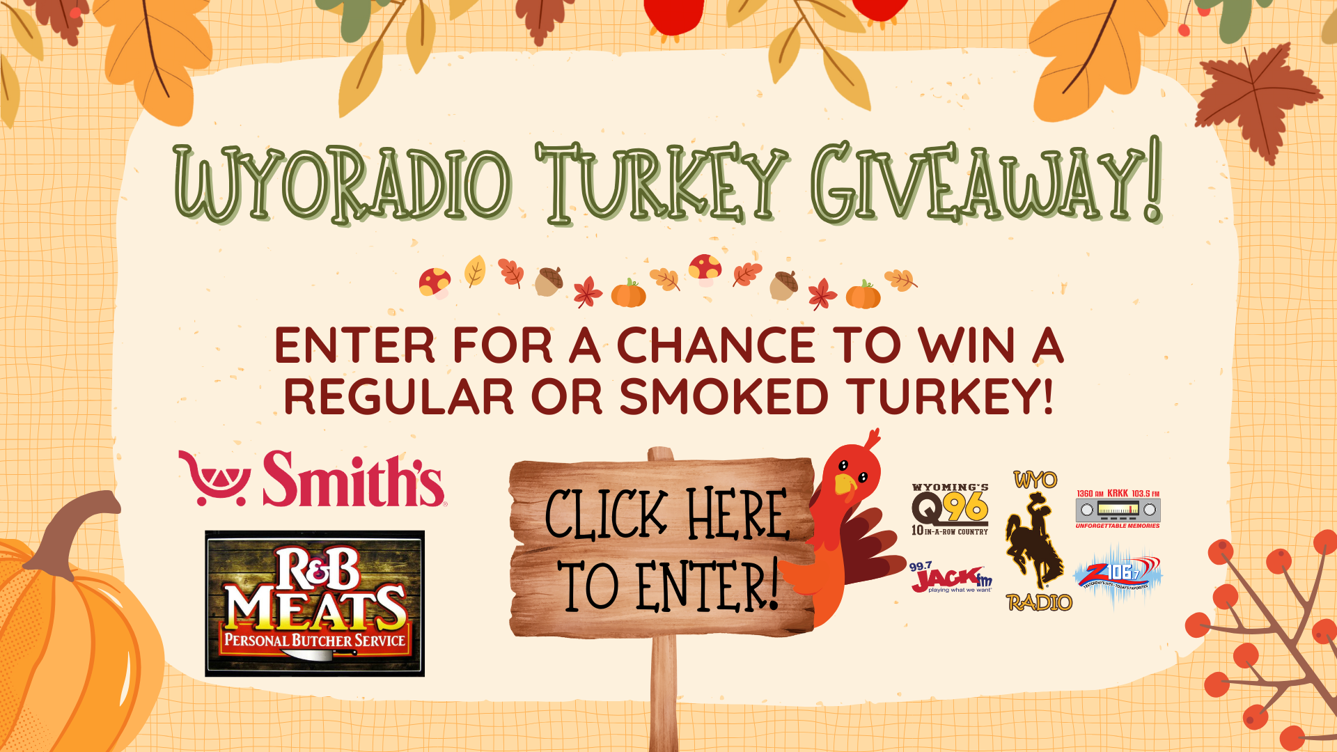 WyoRadio Turkey Giveaway